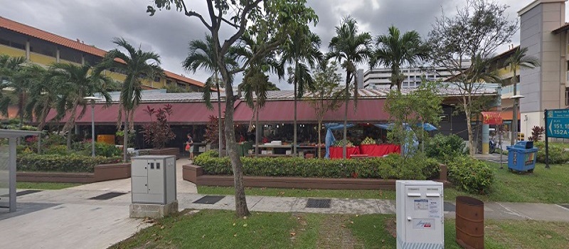 Chung Ling Wet Market situated near Lentoria Condo on Lentor Hills Road (Parcel B). Development by TID Hong Leong and Mitsui Fudosan.